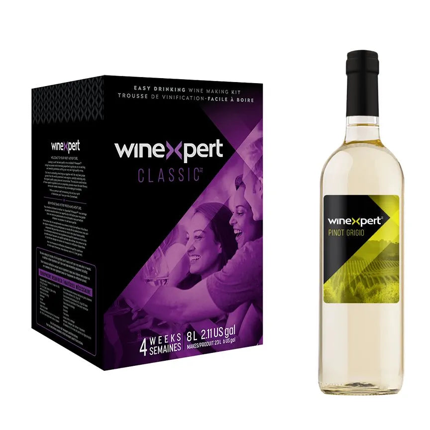 Winexpert Classic Italian Pinot Grigio wine kit
