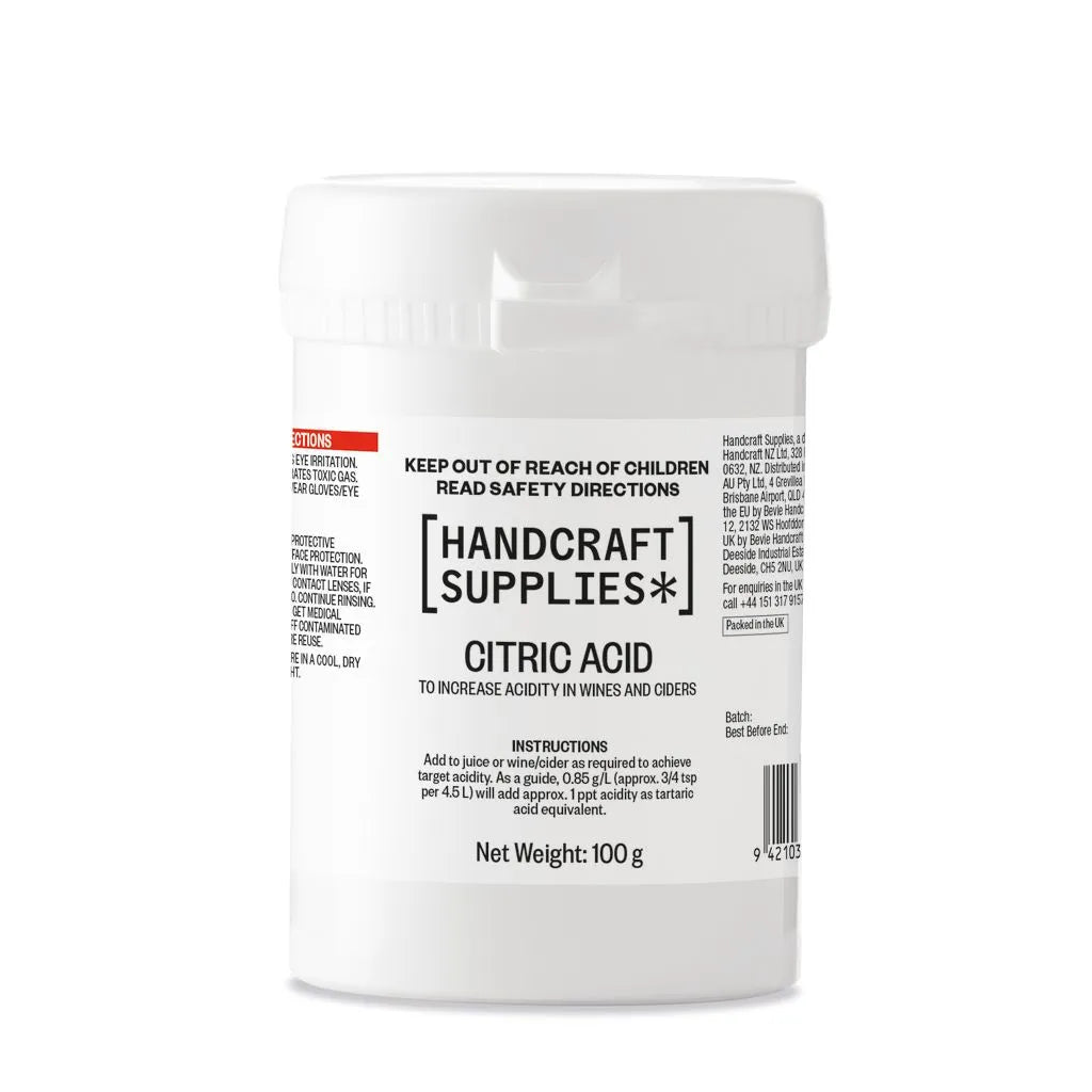 Handcraft Citric Acid 100g