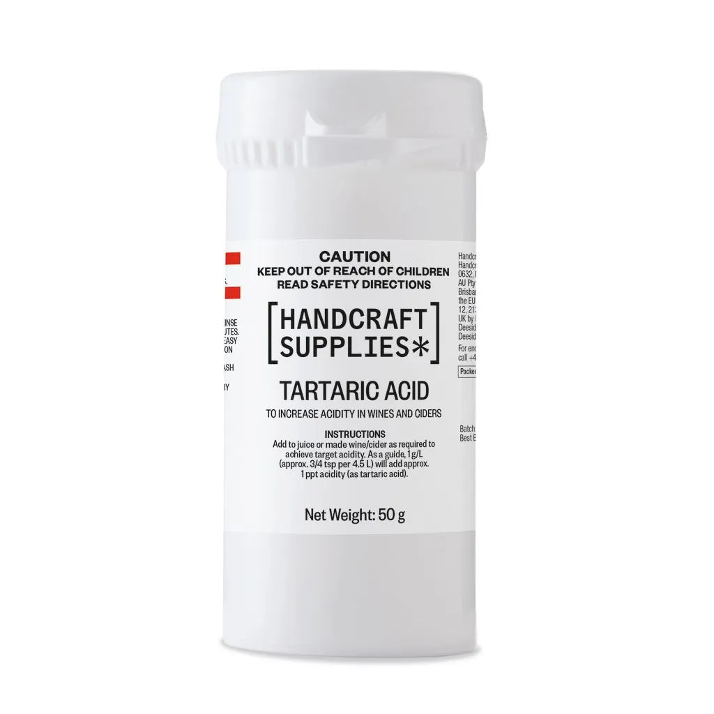 Handcraft Tartaric Acid 50g