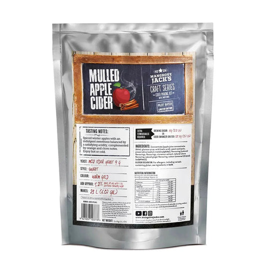 Mangrove Jacks Craft Series Mulled Apple Cider (Limited Edition)