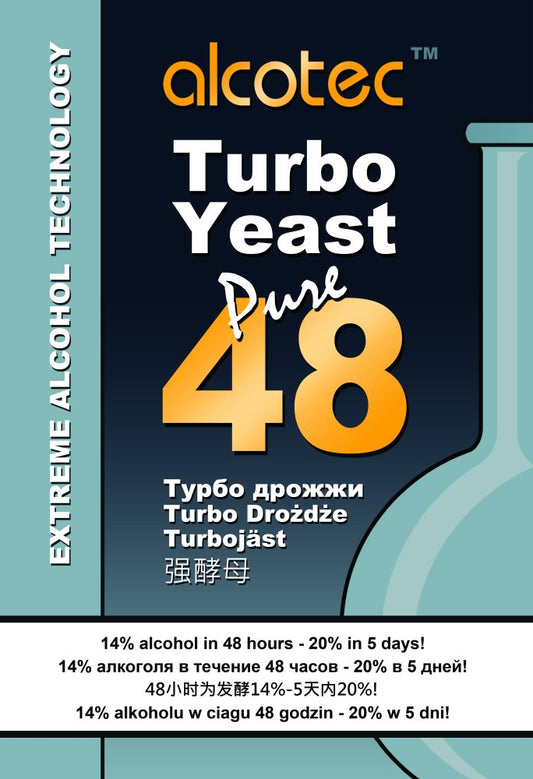 Alcotec 48 Turbo Yeast - Box of 40