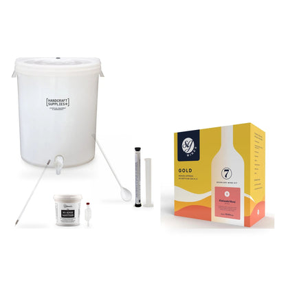 SG Wines Gold 30 Bottle Wine Making Starter Kit - Zinfandel Rose