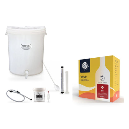 SG Wines Gold 30 Bottle Wine Making Starter Kit - Shiraz