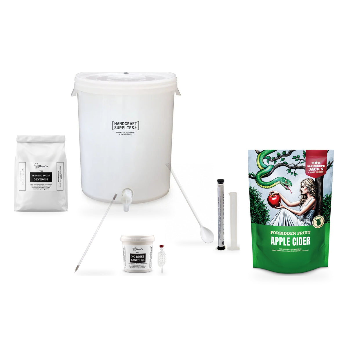 Mangrove Jack's Craft Series Cider Starter Kit - Raspberry & Mango