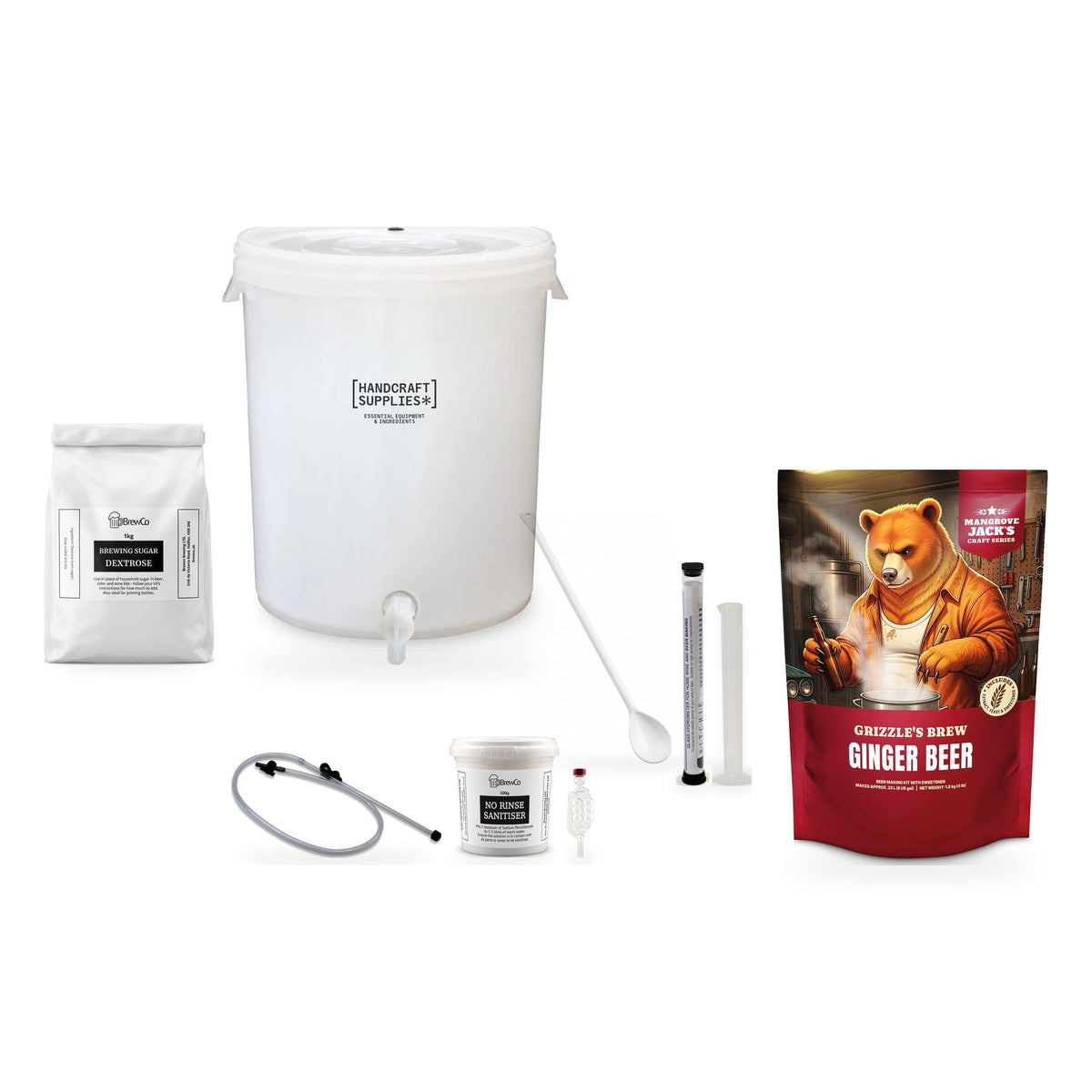 Mangrove Jack's Craft Series Beer Starter Kit - Ginger Beer