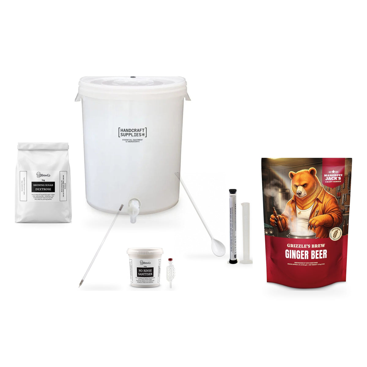 Mangrove Jack's Craft Series Beer Starter Kit - Ginger Beer