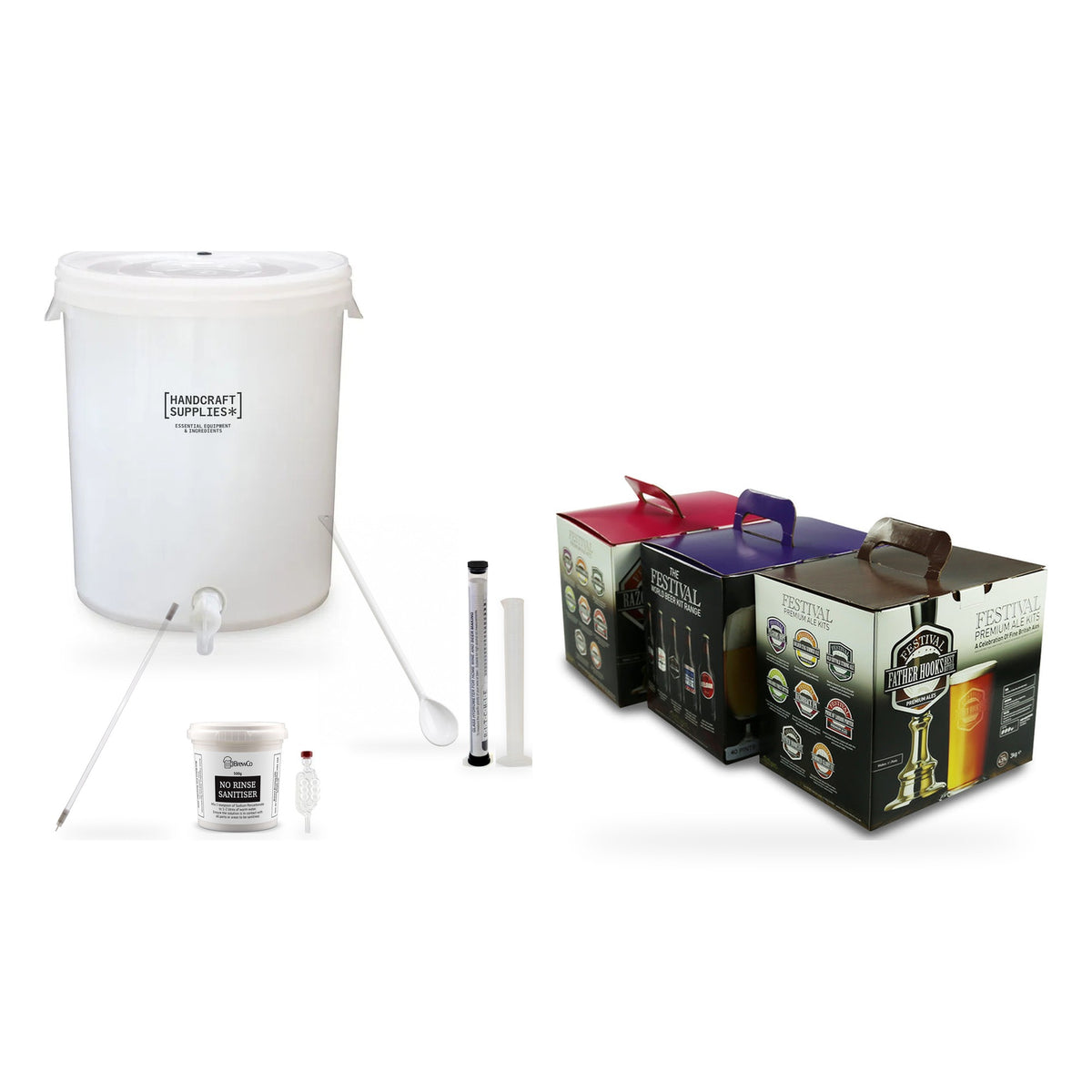 Festival Beer Making Starter Kit - Razorback