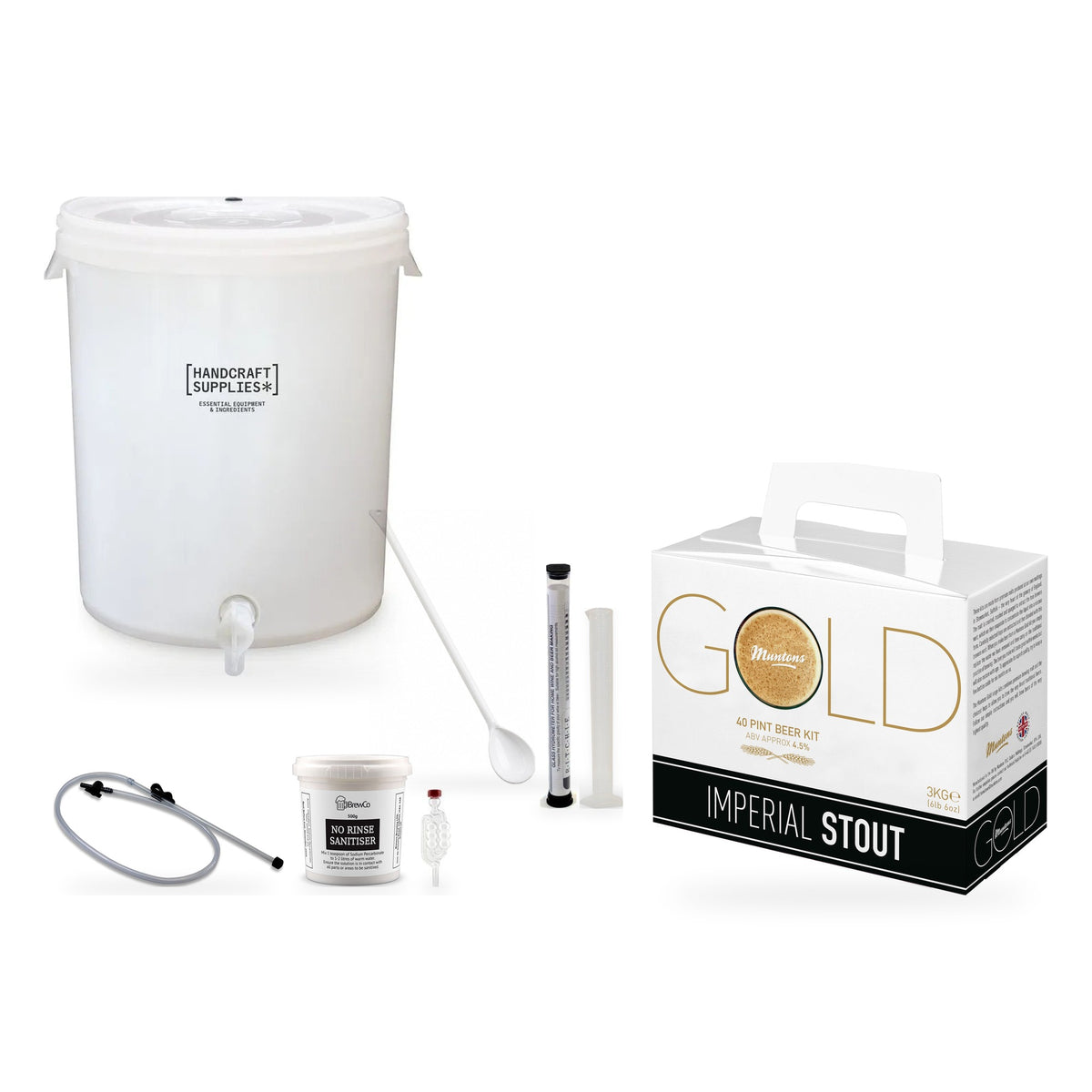 Muntons Gold Beer Making Starter Kit - Imperial Stout