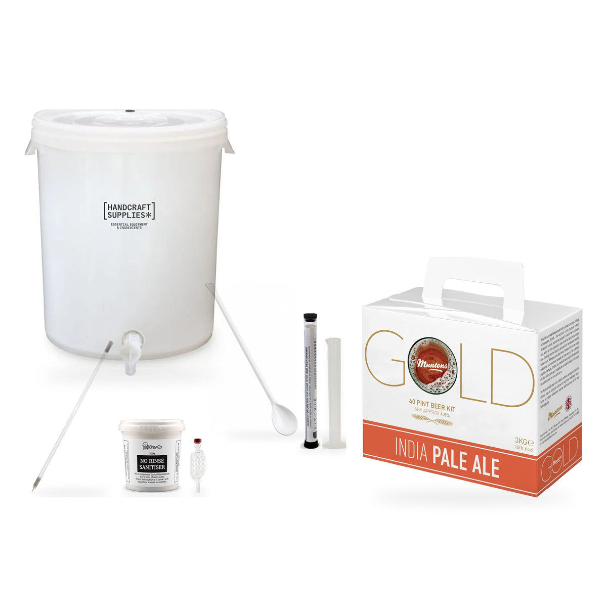 Muntons Gold Beer Making Starter Kit - India Pale Ale