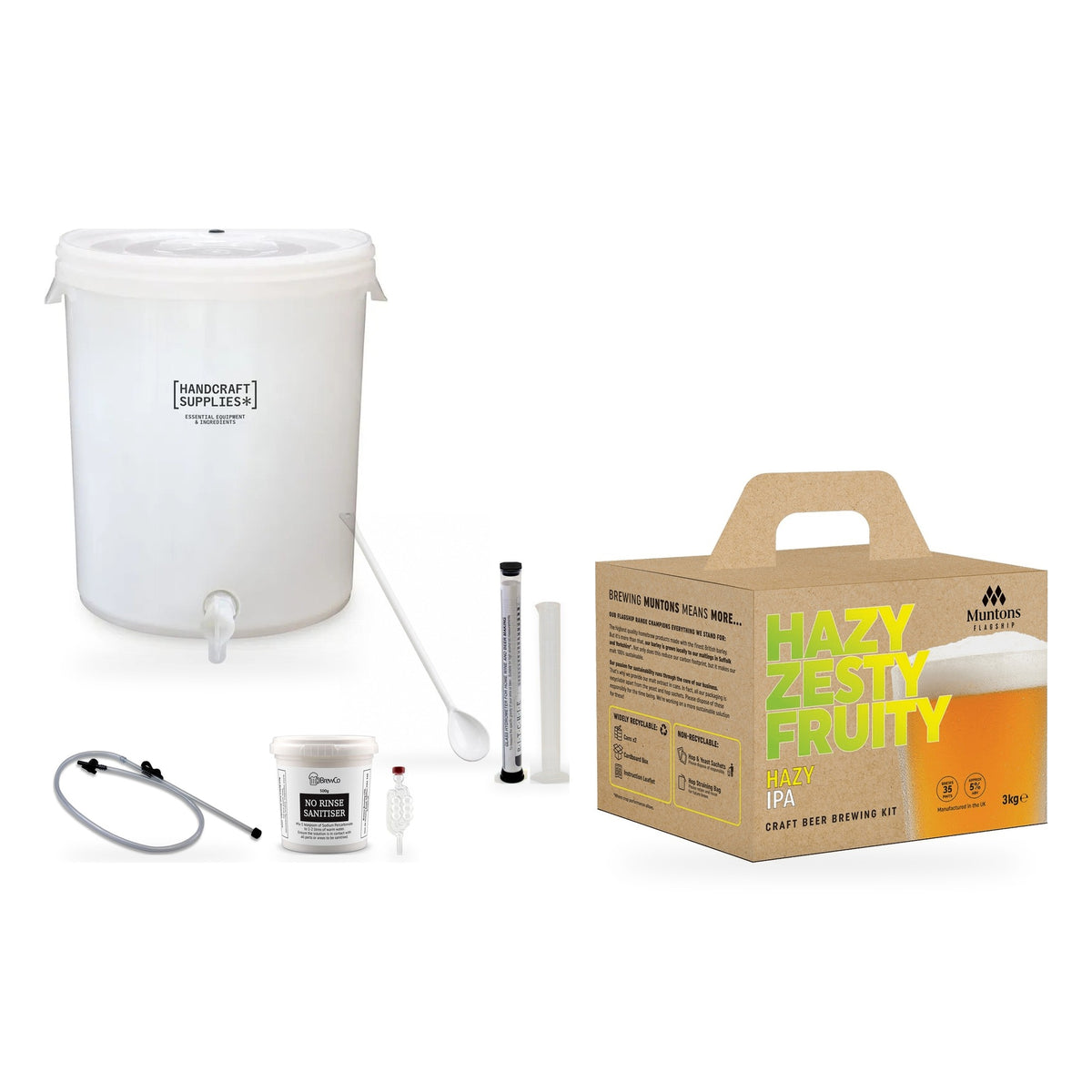 Muntons Flagship Beer Making Starter Kit - Hazy IPA