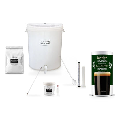 Muntons Connoisseurs Beer Making Starter Kit - Export Stout
