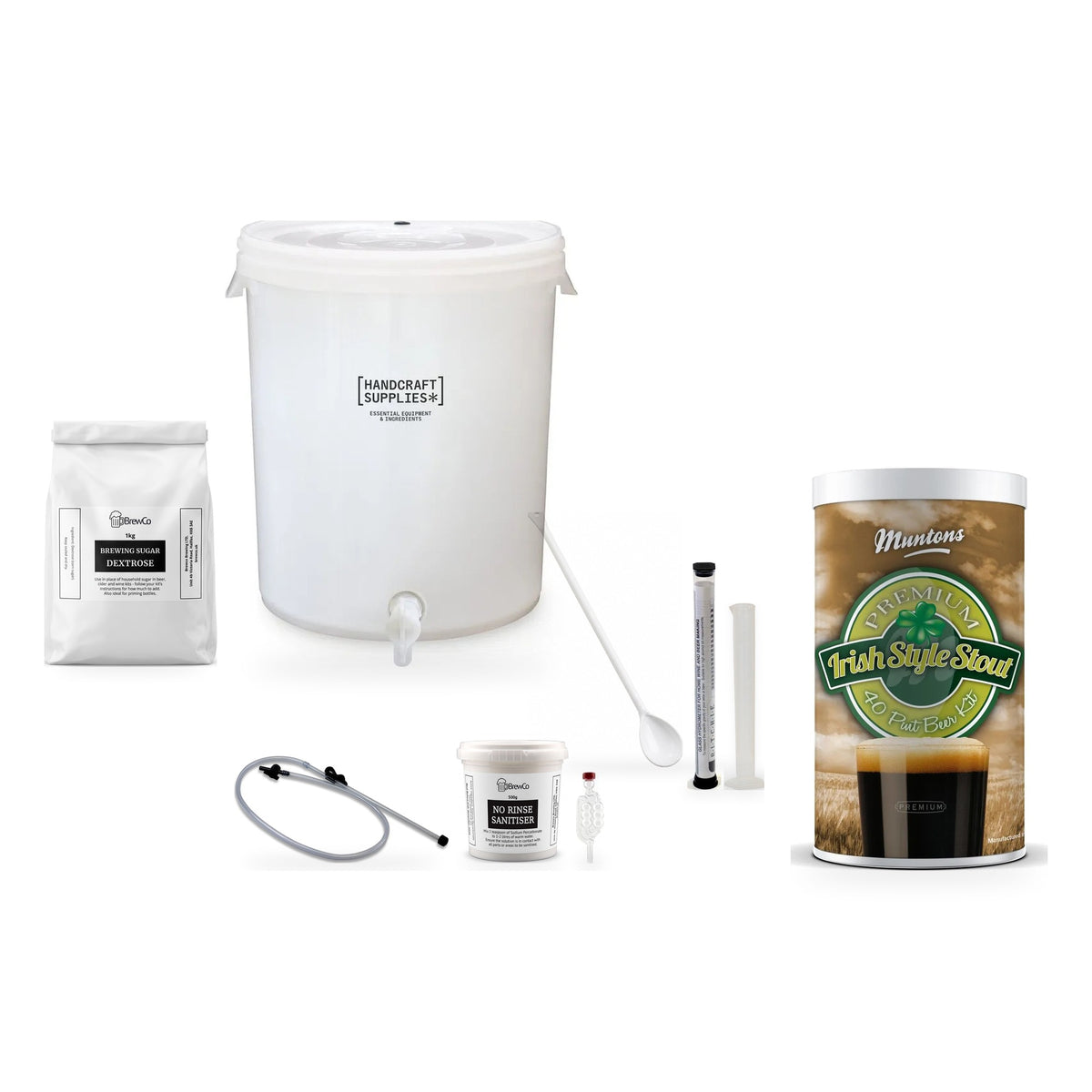 Muntons Premium Beer Making Starter Kit - Irish Stout