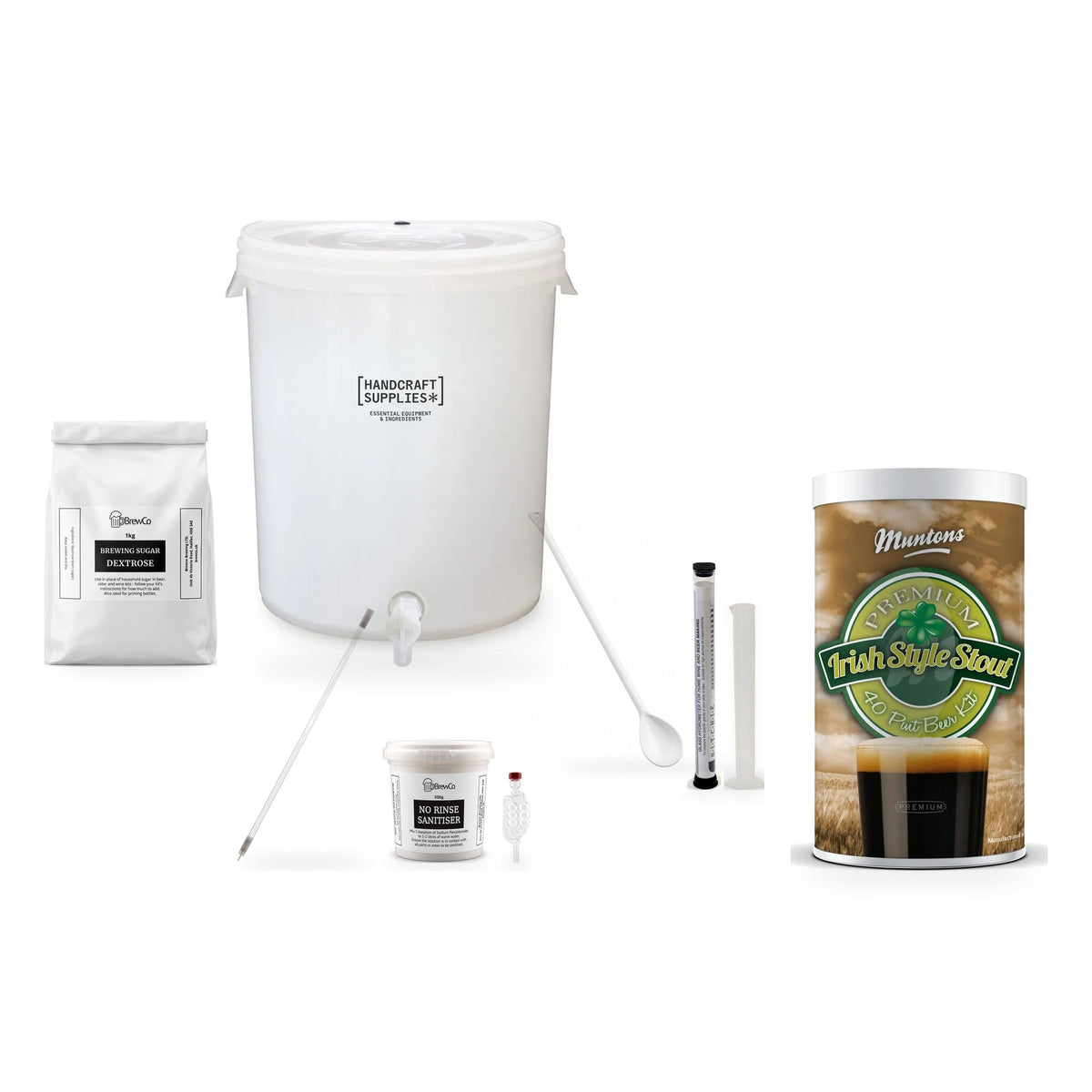 Muntons Premium Beer Making Starter Kit - Irish Stout