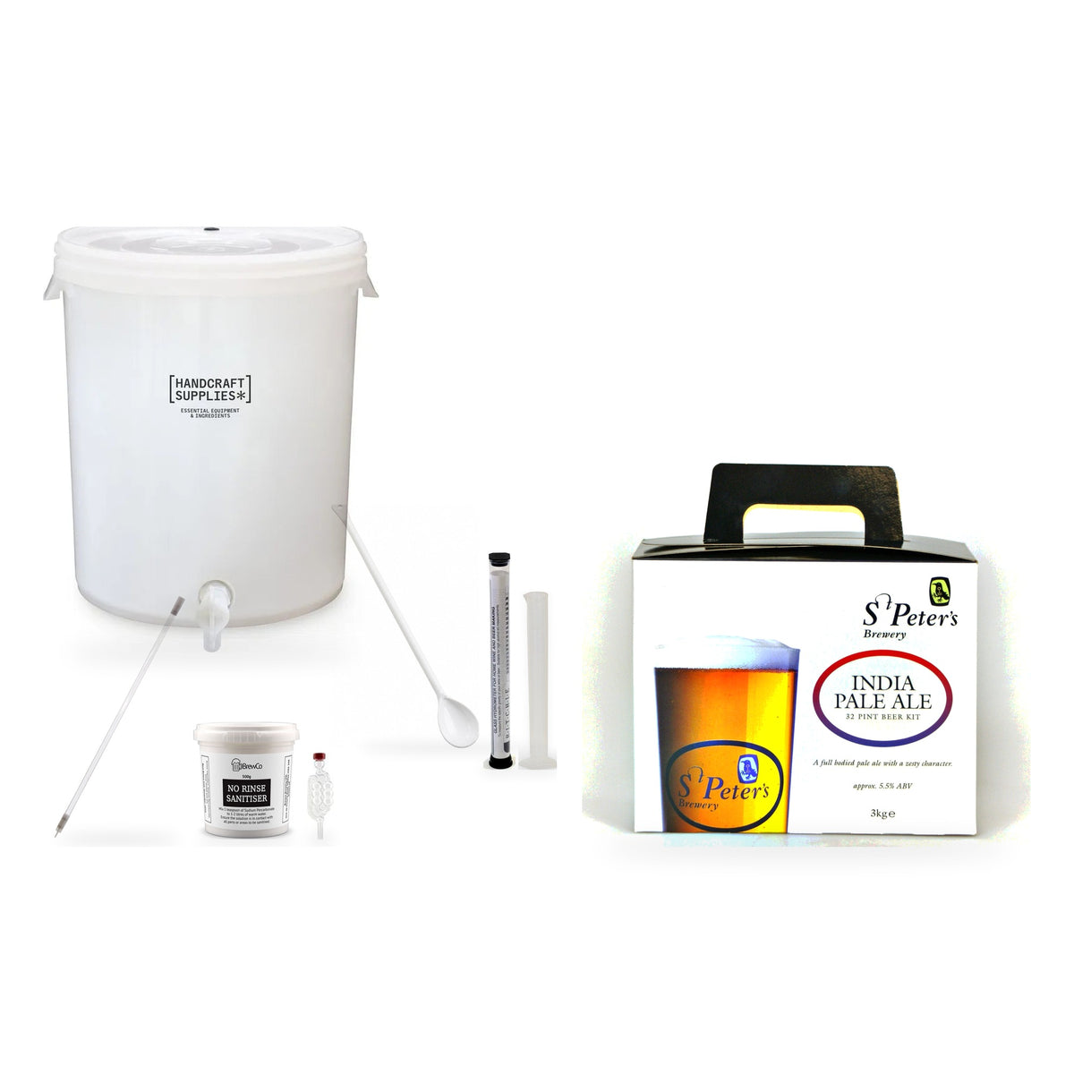 St Peters Beer Making Starter Kit - IPA (32 pints)