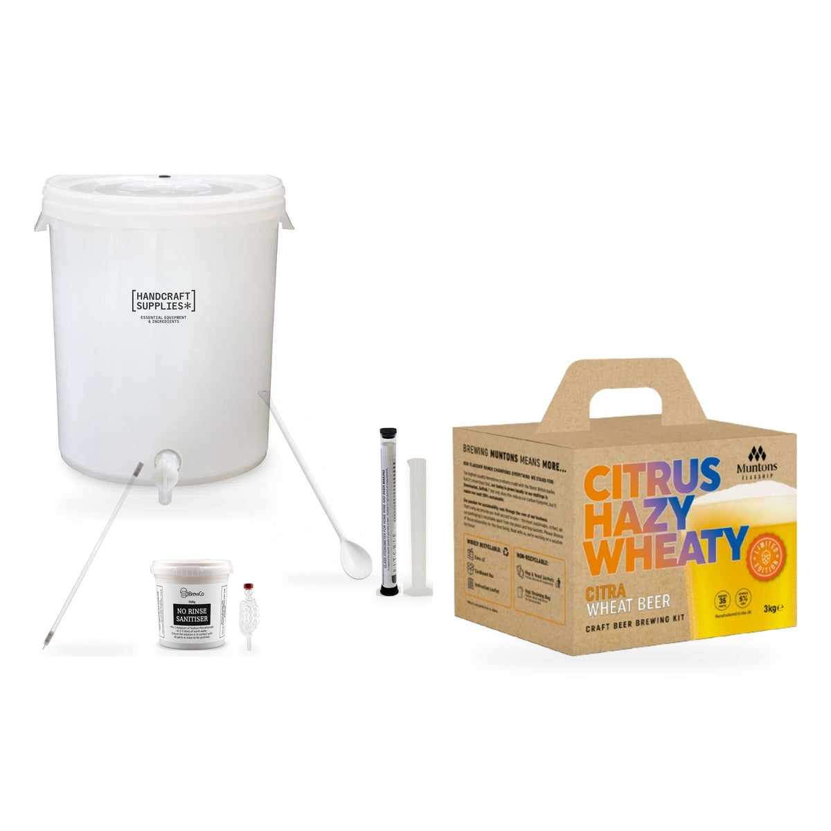 Muntons Flagship Beer Making Starter Kit - Citra Wheat
