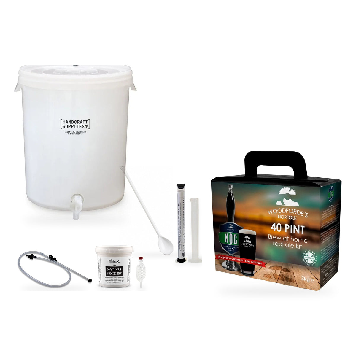 Woodforde's Real Ale Starter Kit - Nog