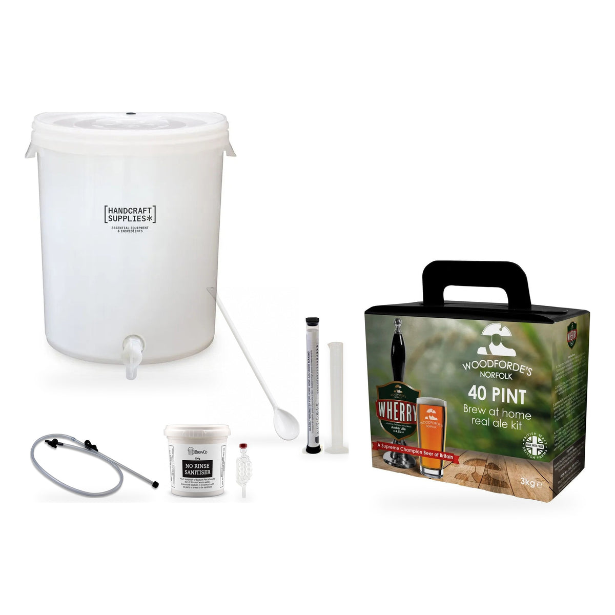 Woodforde's Real Ale Starter Kit - Wherry