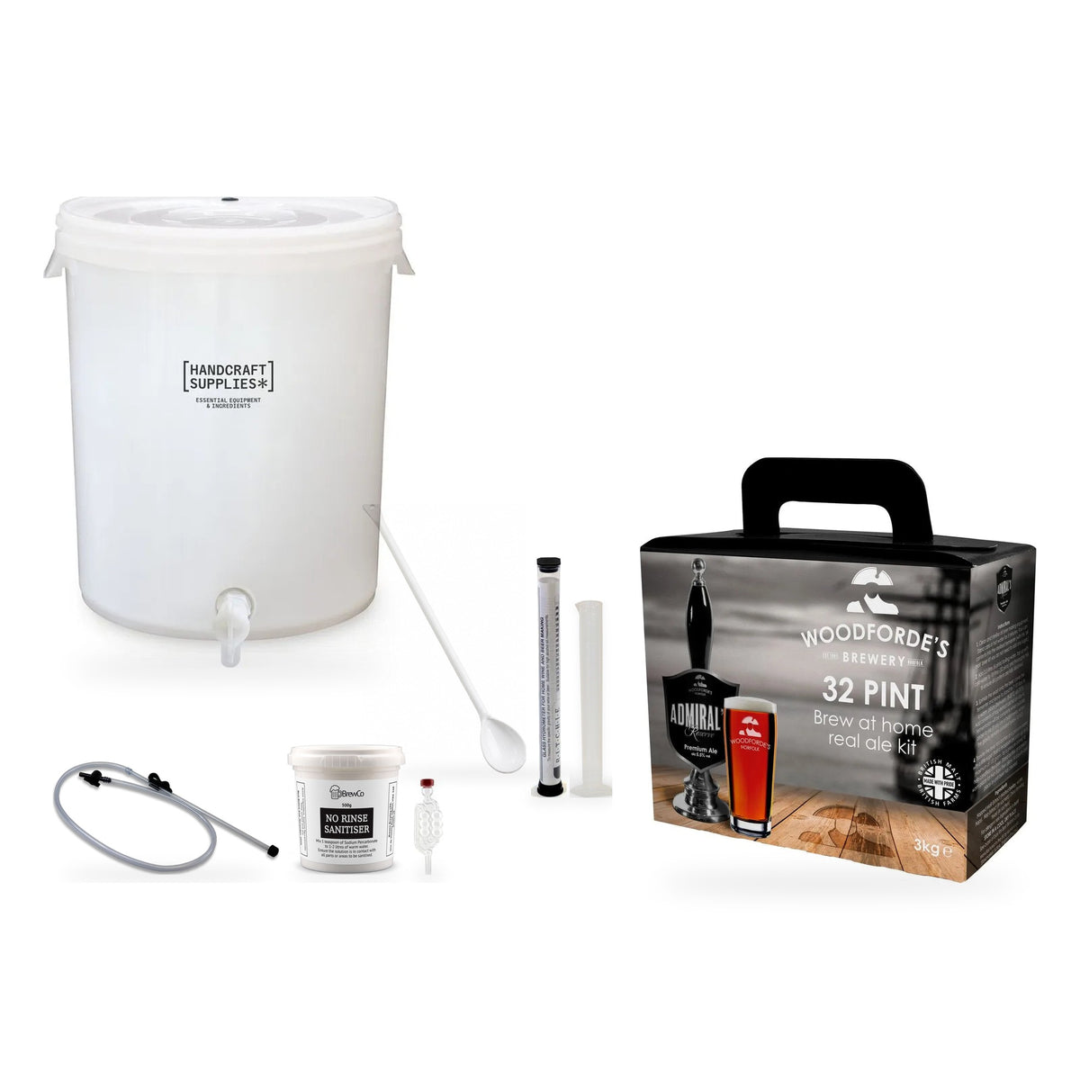 Woodforde's Real Ale Starter Kit - Admiral Reserve