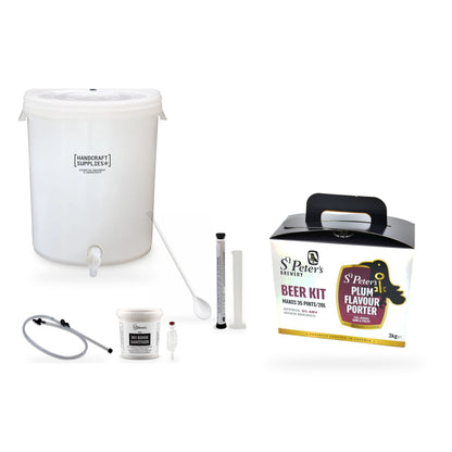 St Peters Beer Making Starter Kit - Plum Porter (36 pints)