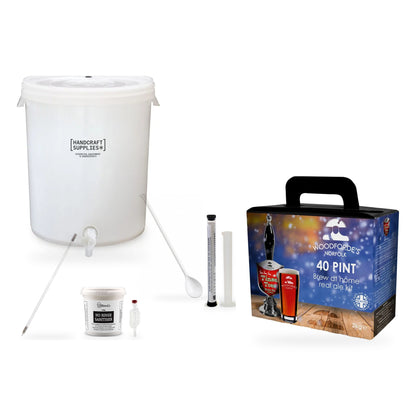 Woodforde's Real Ale Starter Kit - Tinsel Toes