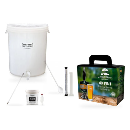 Woodforde's Real Ale Starter Kit - Bure Gold