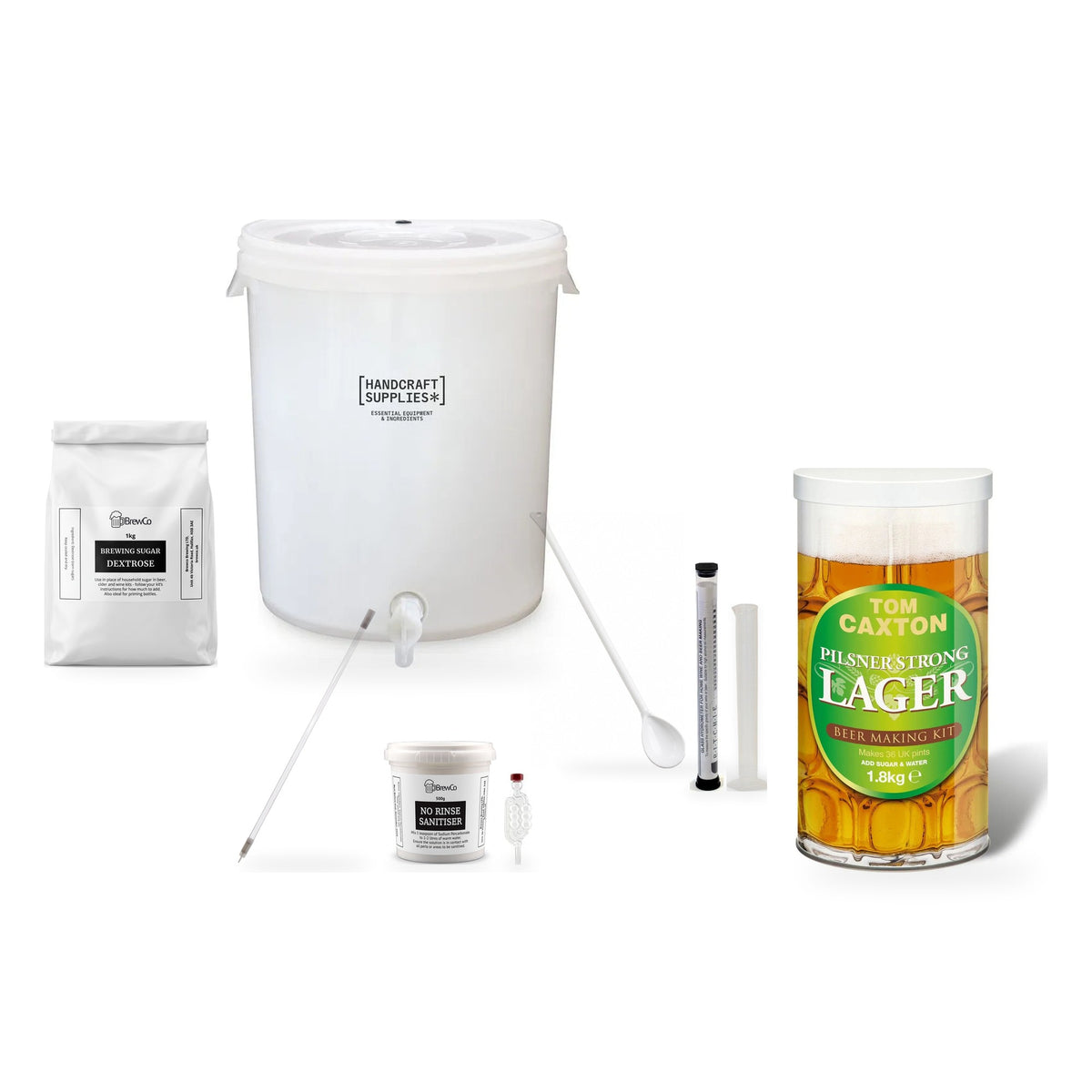 Tom Caxton Beer Making Starter Kit - Pilsner Strong Lager