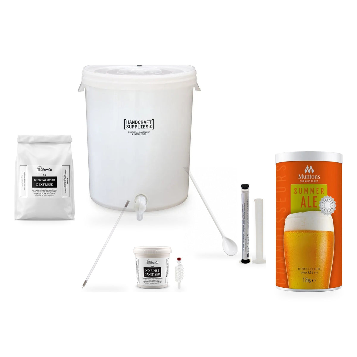 Muntons Connoisseurs Beer Making Starter Kit - Summer Ale