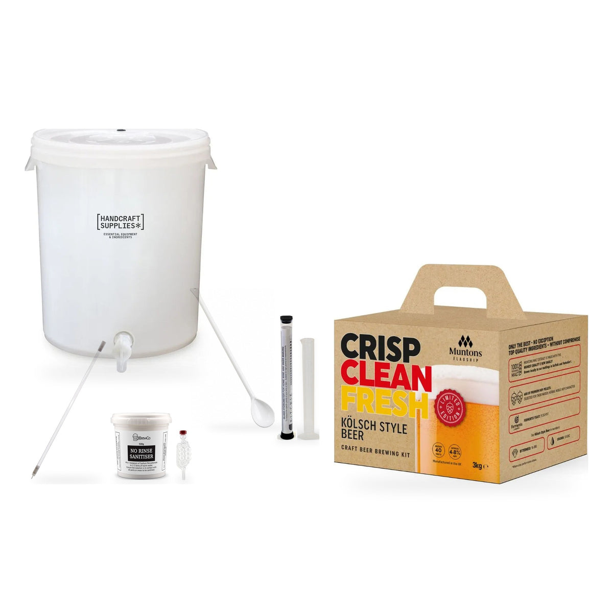 Muntons Flagship Beer Making Starter Kit - Kolsch