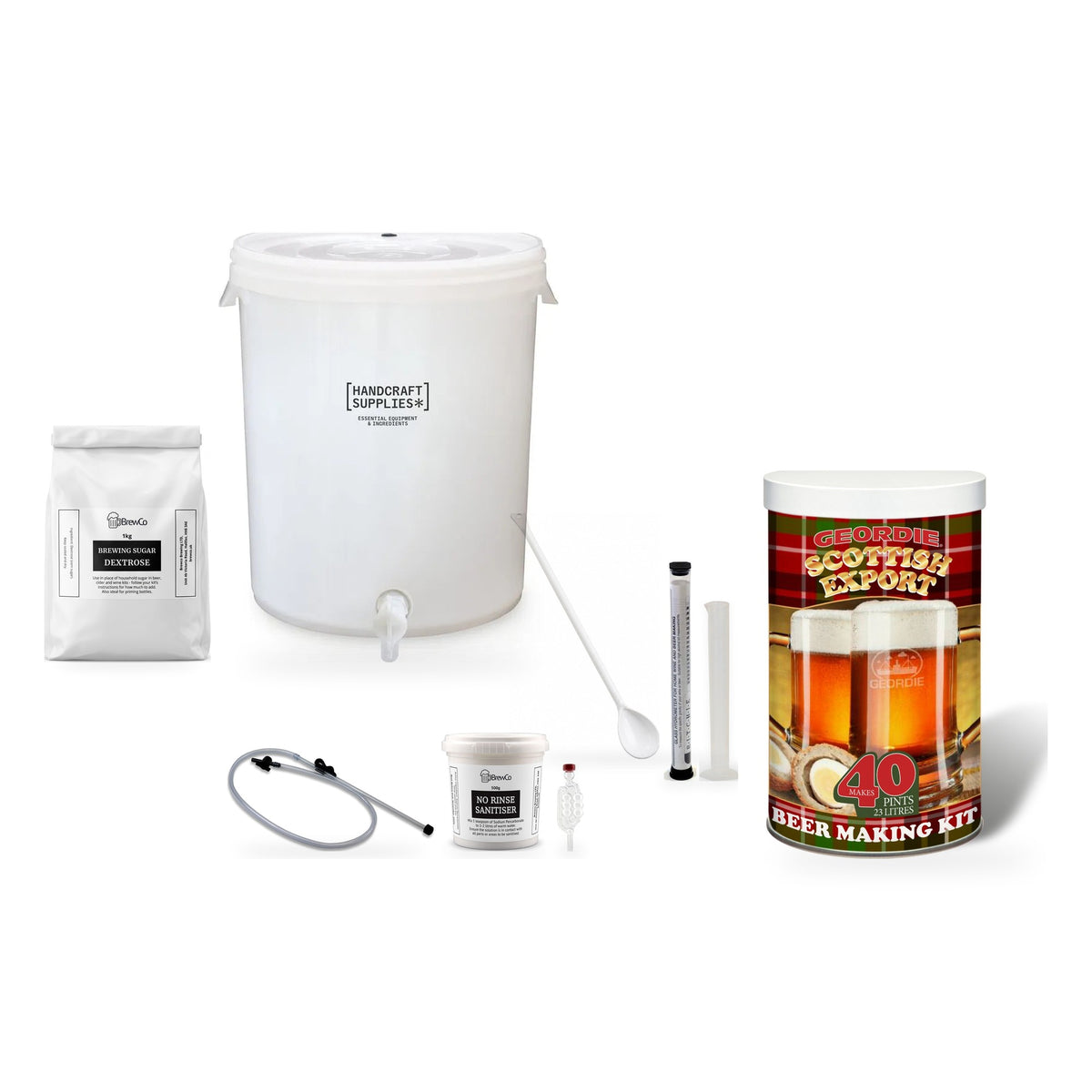 Geordie Beer Making Starter Kit - Scottish Export Bitter