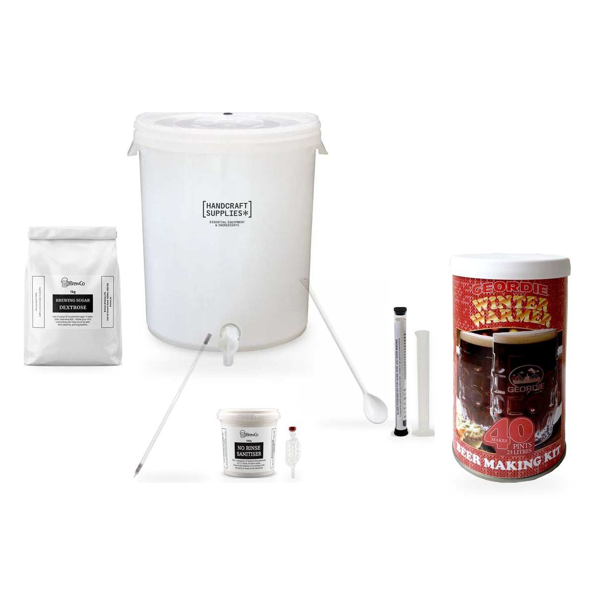 Geordie Beer Making Starter Kit - Winter Warmer