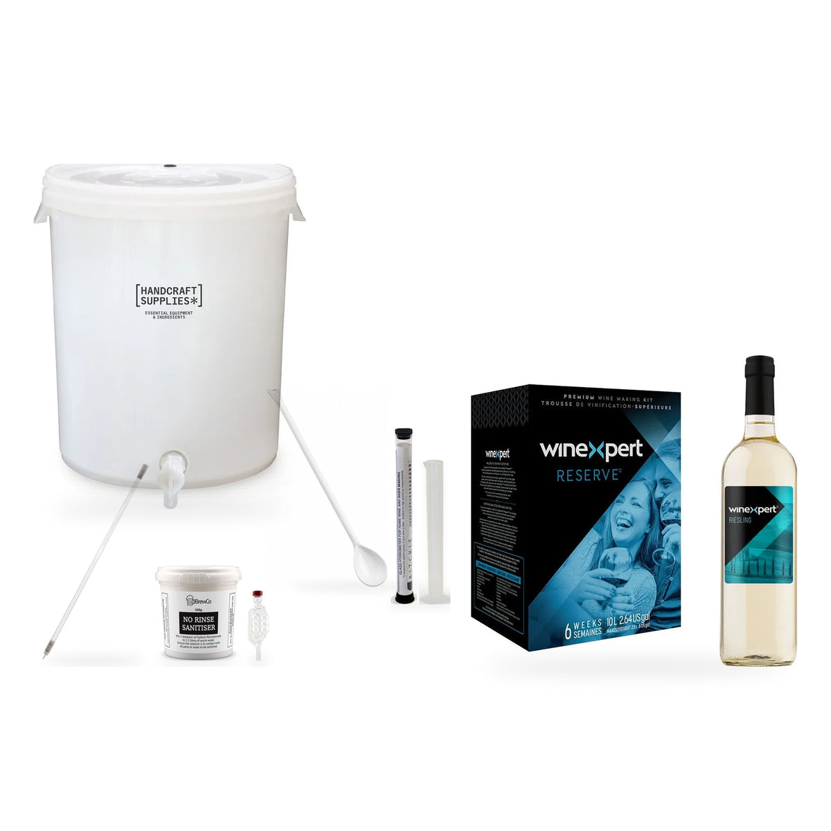 Winexpert Reserve Wine Making Starter Kit - California Riesling
