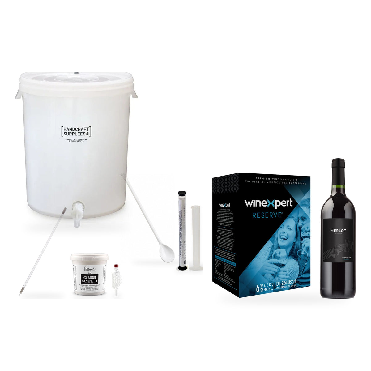 Winexpert Reserve Wine Making Starter Kit - Merlot Niagara