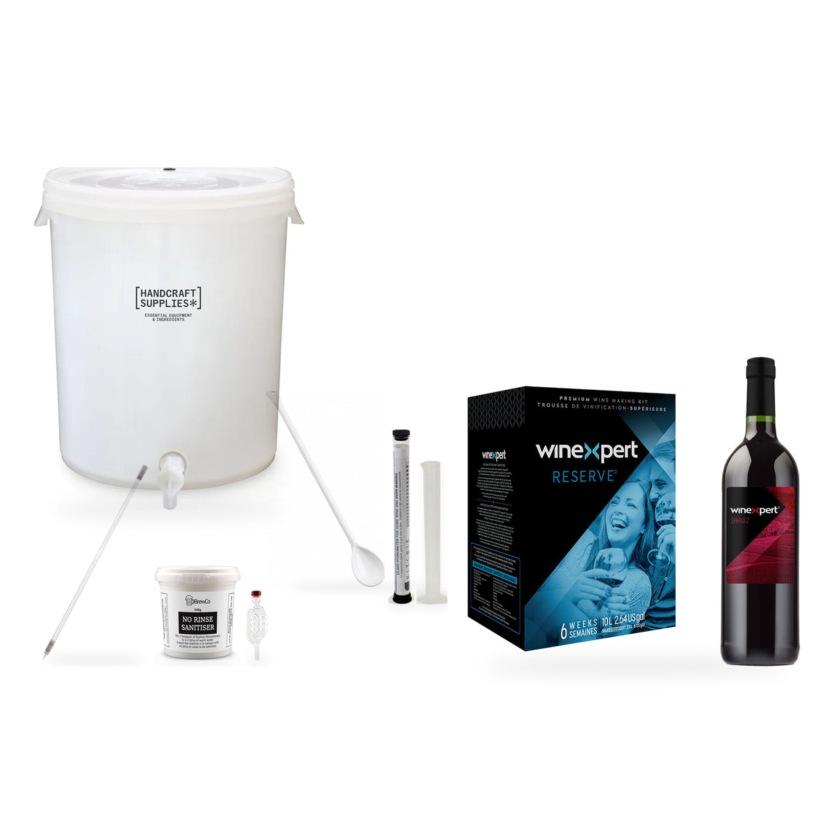 Winexpert Reserve Wine Making Starter Kit - Australian Shiraz