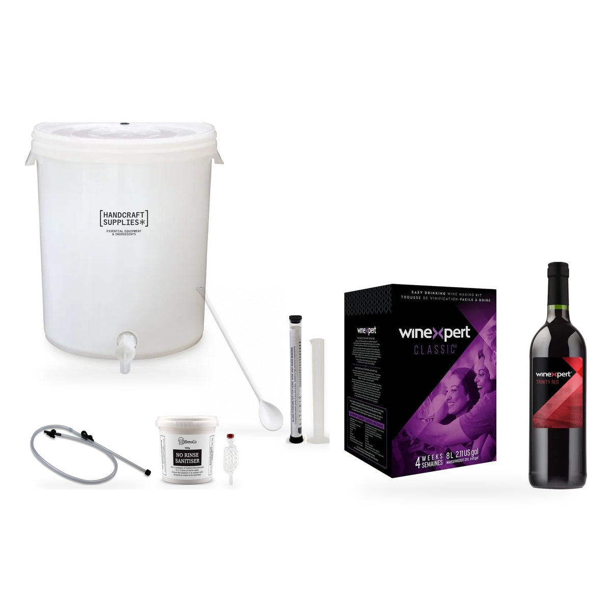 Winexpert Classic Wine Making Starter Kit - California Trinity Red