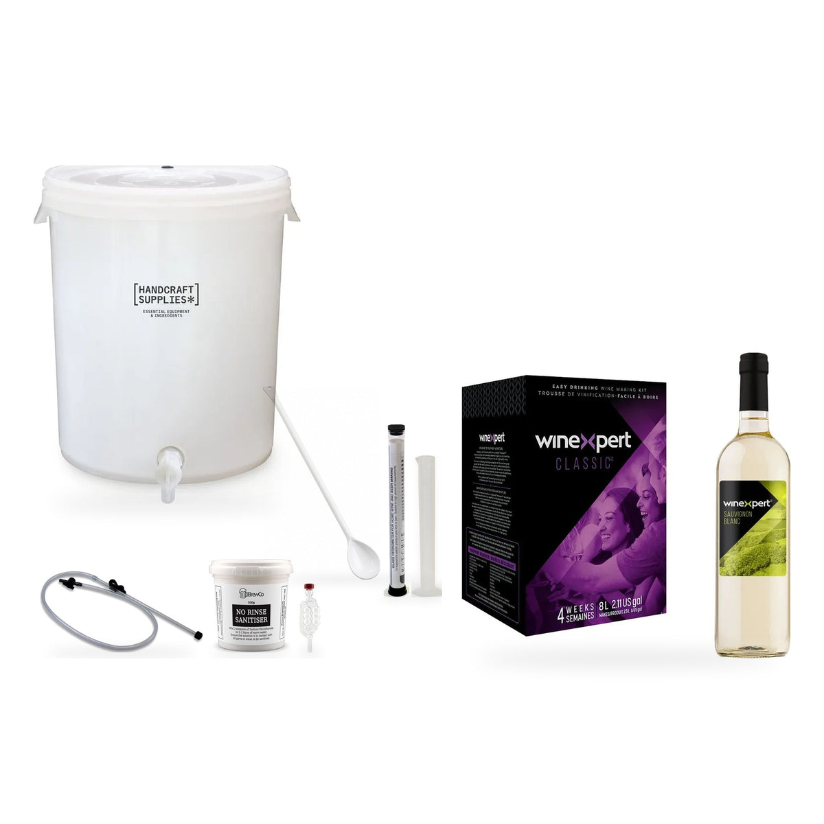 Winexpert Classic Wine Making Starter Kit - Chilean Sauvignon Blanc