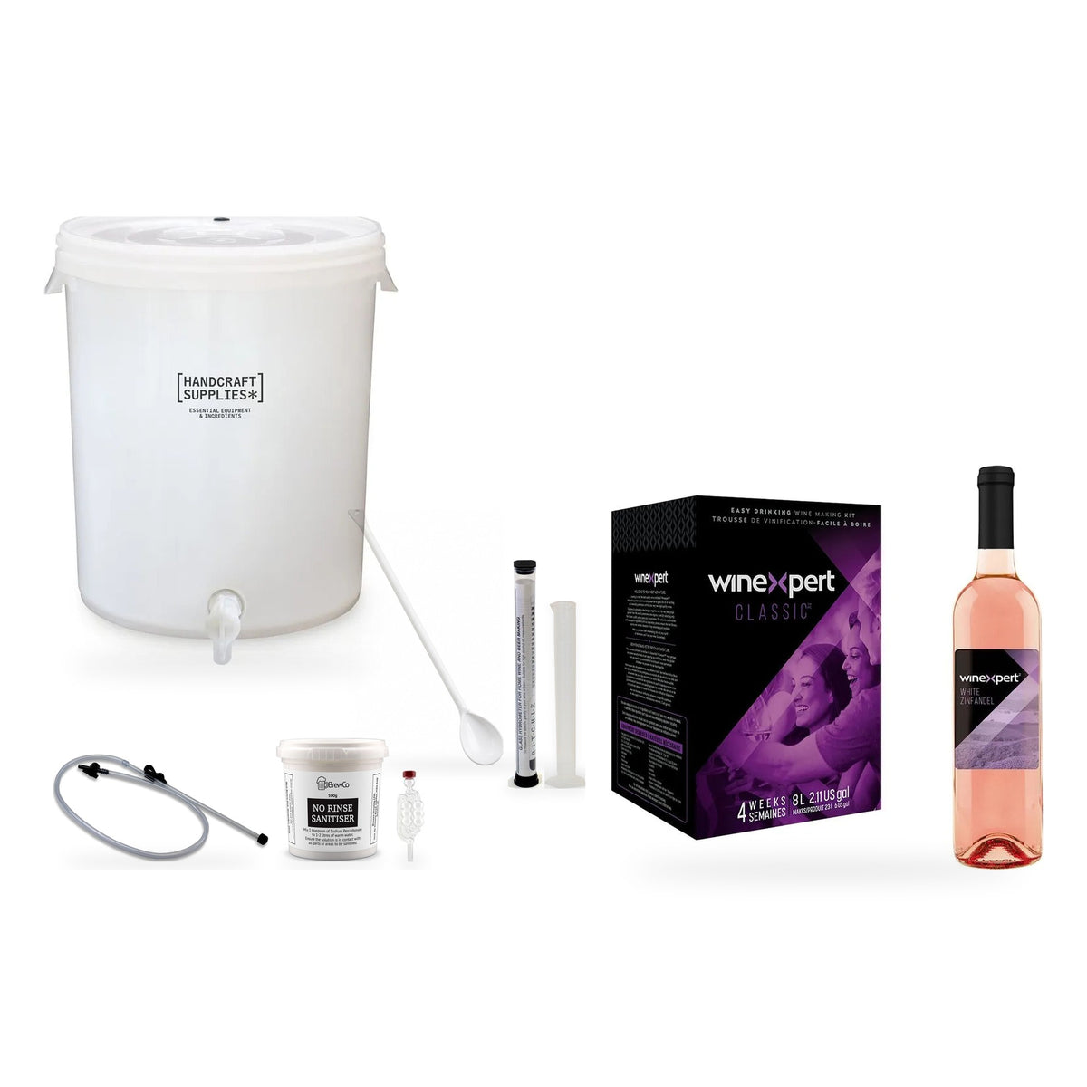 Winexpert Classic Wine Making Starter Kit - California White Zinfandel