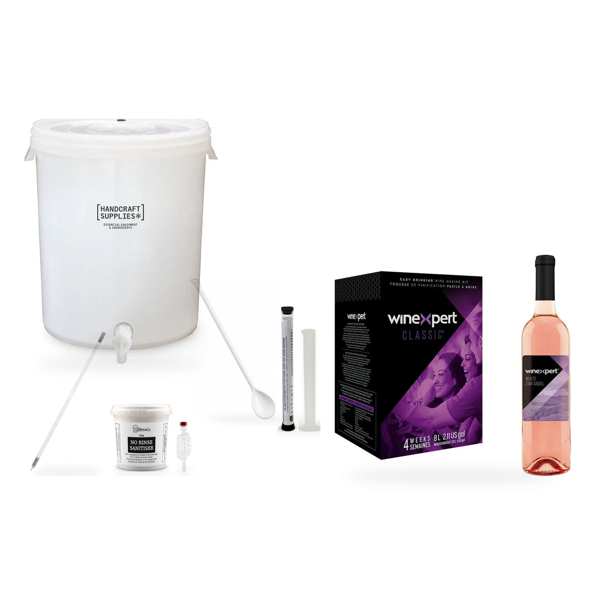 Winexpert Classic Wine Making Starter Kit - California White Zinfandel