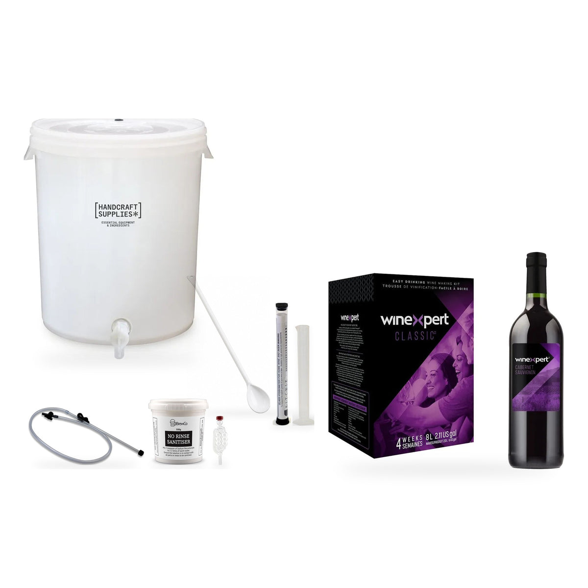 Winexpert Classic Wine Making Starter Kit - Chilean Cabernet Sauvignon