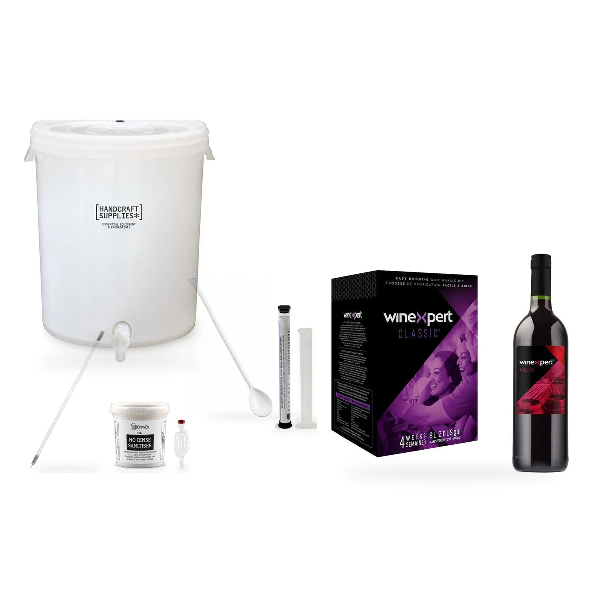 Winexpert Classic Wine Making Starter Kit - Chile Malbec