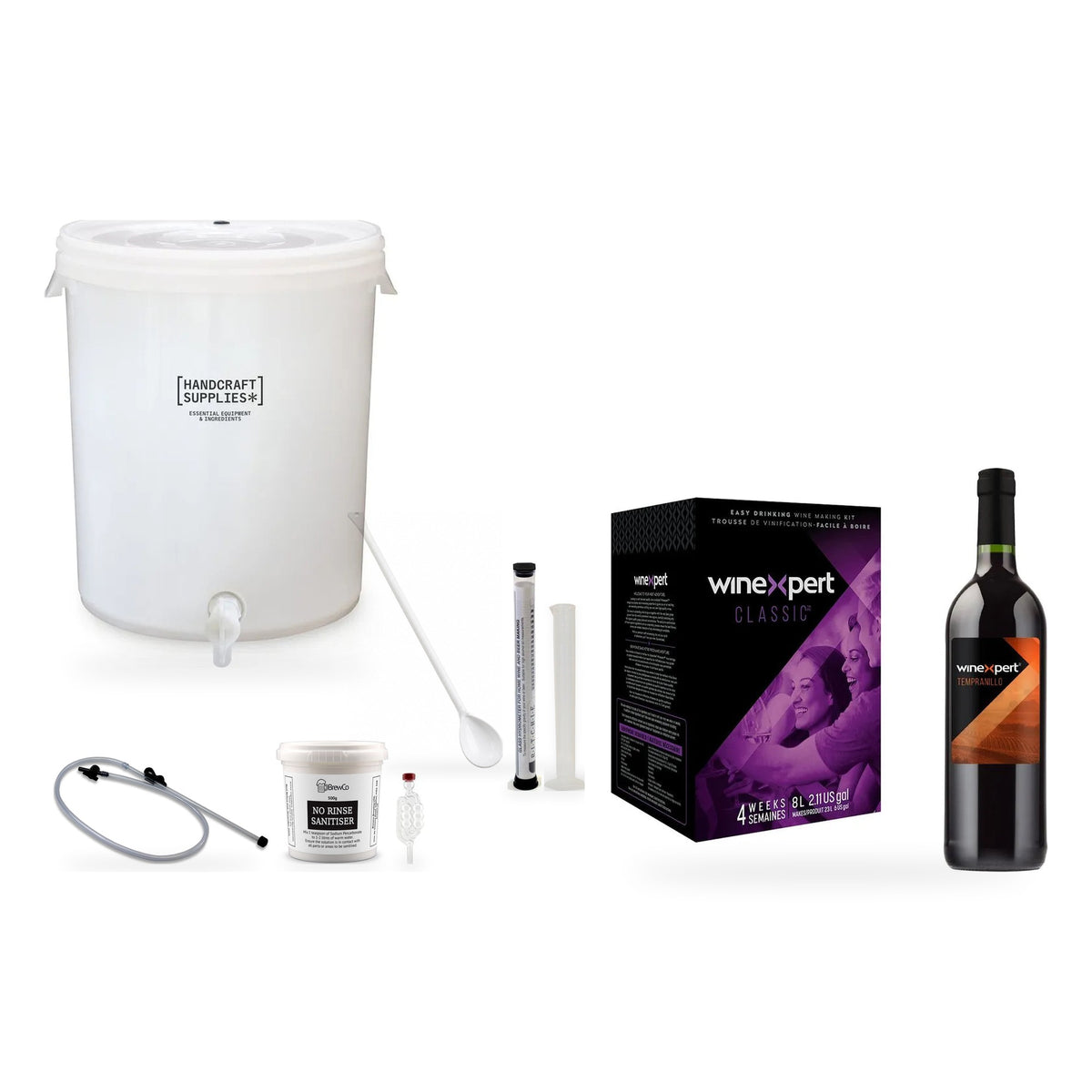 Winexpert Classic Wine Making Starter Kit - Spanish Tempranillo