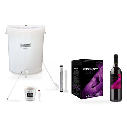 Winexpert Classic Wine Making Starter Kit - California Vieux Chateau du Roi