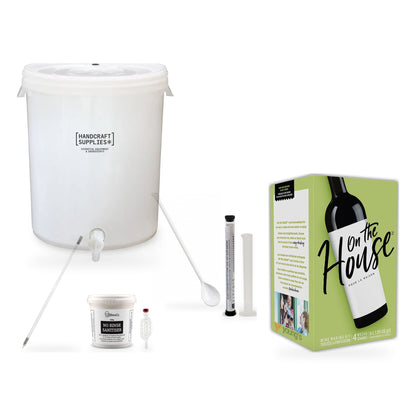 On The House Wine Making Starter Kit - Shiraz