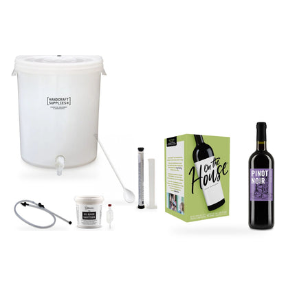 On The House Wine Making Starter Kit - Pinot Noir