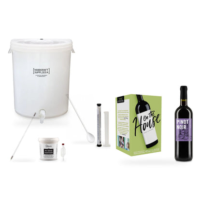 On The House Wine Making Starter Kit - Pinot Noir