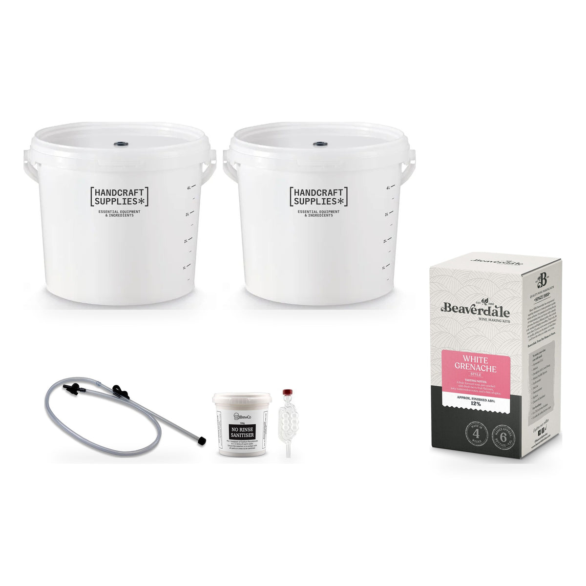 Beaverdale 6 Bottle Wine Making Starter Kit - Grenache Rose