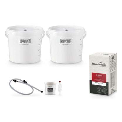 Beaverdale 6 Bottle Wine Making Starter Kit - Shiraz