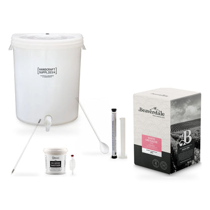 Beaverdale 30 Bottle Wine Making Starter Kit - White Grenache