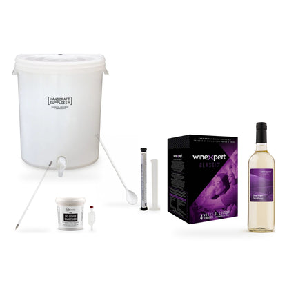 Winexpert Classic Wine Making Starter Kit - California Chardonnay Riesling