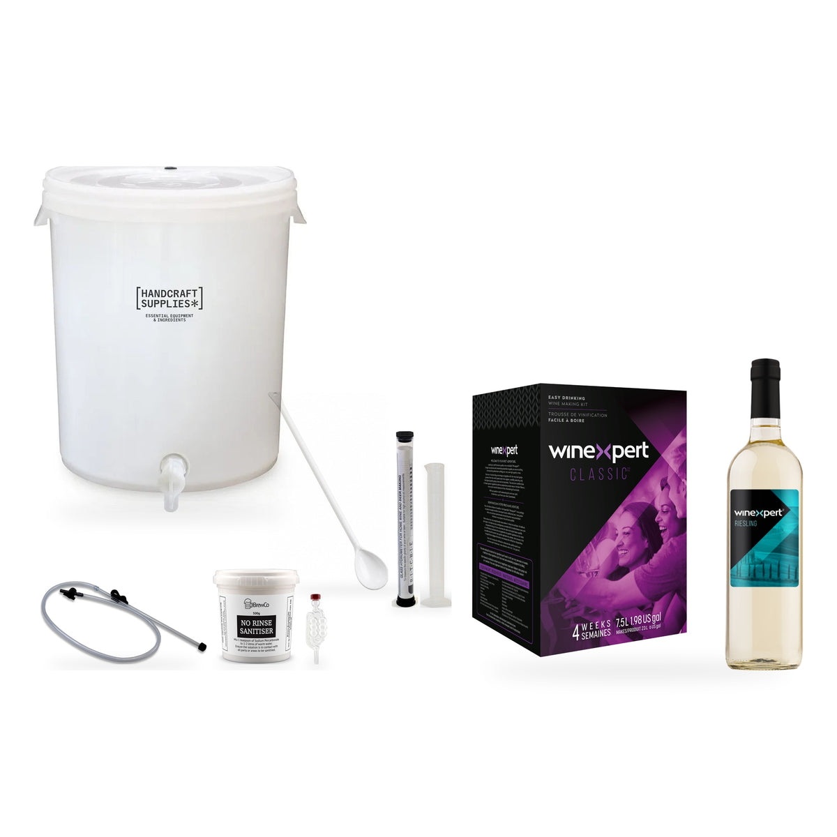 Winexpert Classic Wine Making Starter Kit - California Riesling