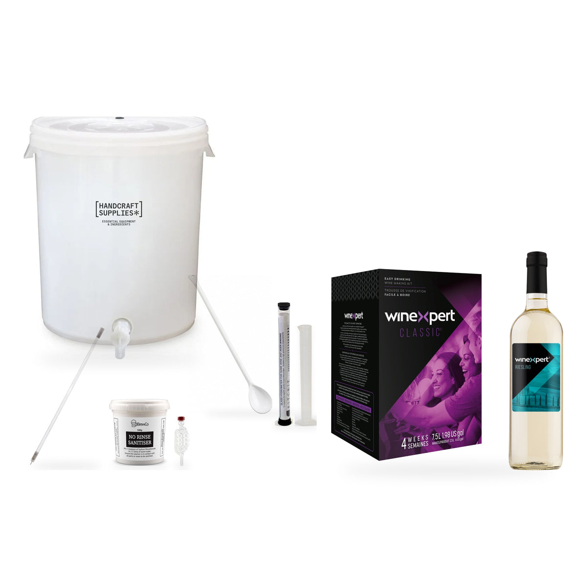 Winexpert Classic Wine Making Starter Kit - California Riesling